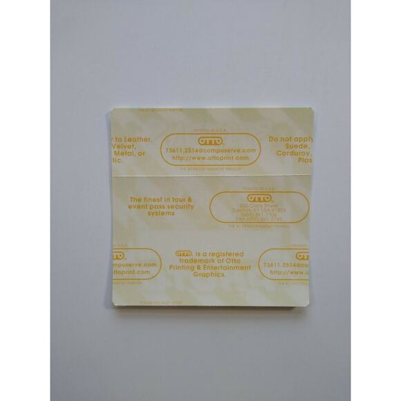 Alice Cooper Scorpions Backstage Pass Original 1996 Hard Rock Music Blue Stripes - Picture 4 of 4